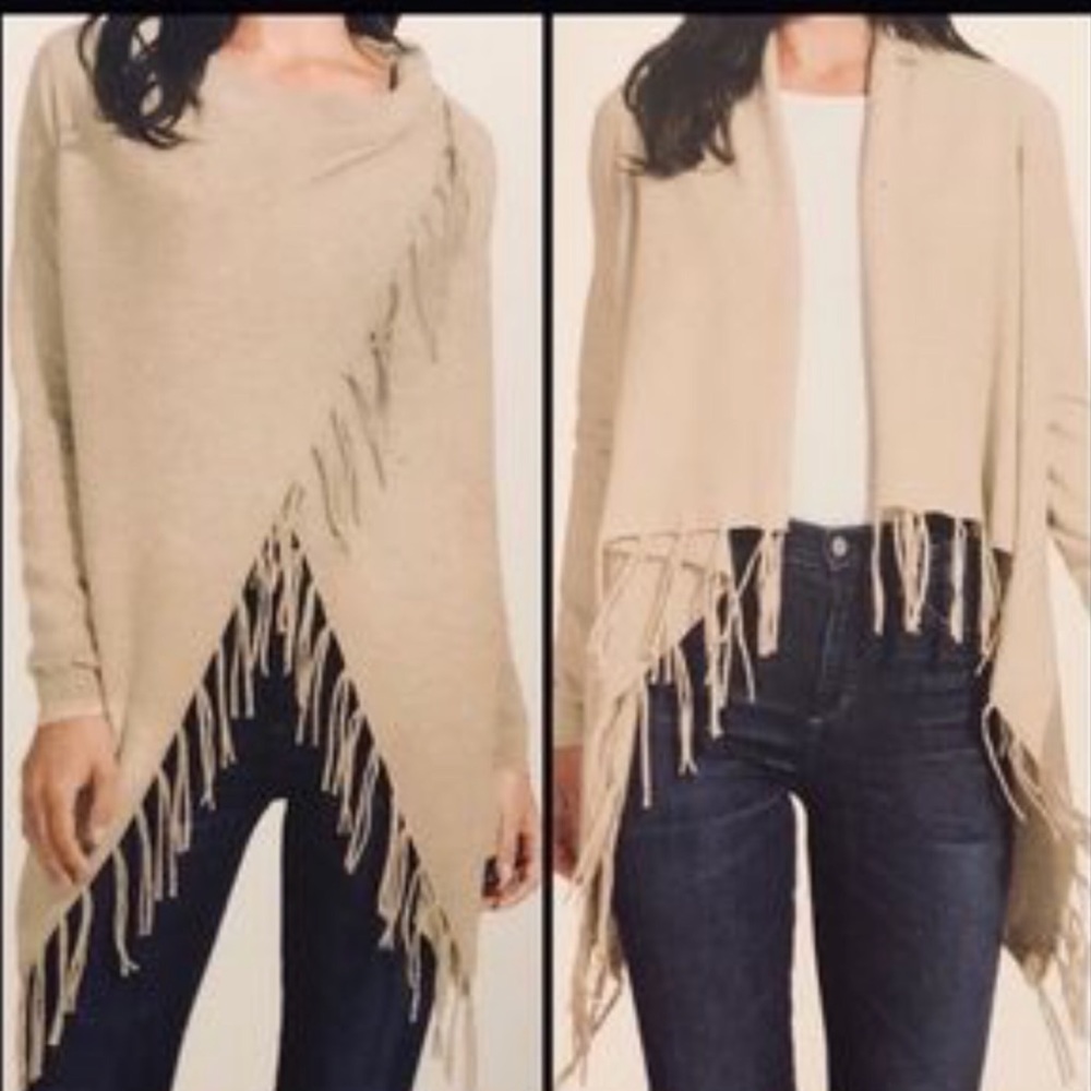 🔷BOGO🔷 🆕 The Limited BLACK fringe cardigan - Picture 7 of 8